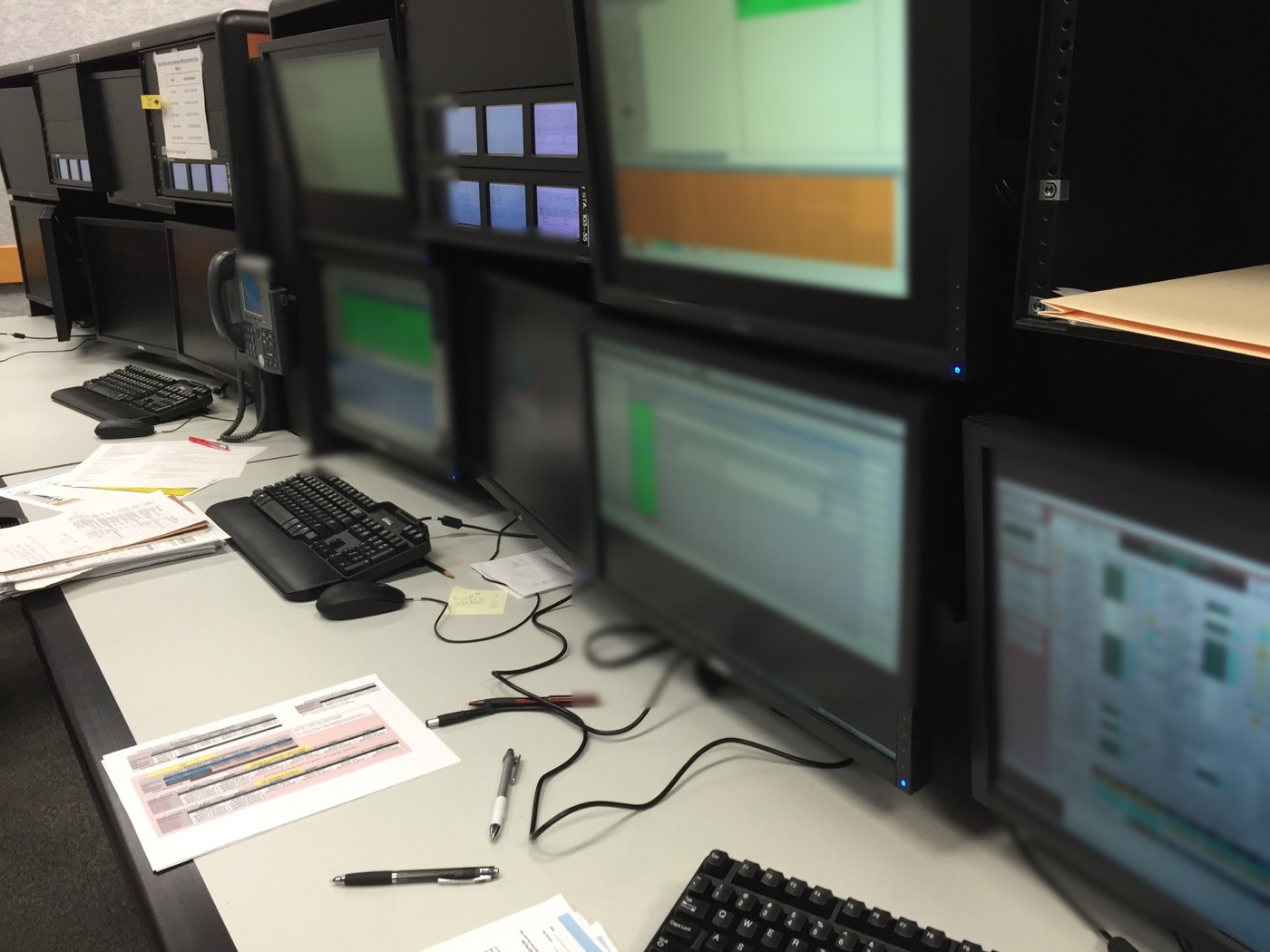 Launch Control System consoles